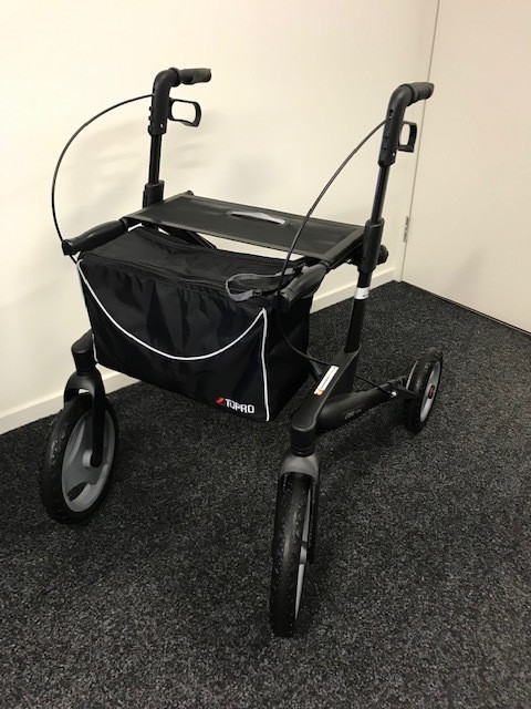 Rollator olympos met winterbanden